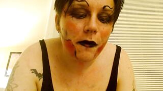 Painted Floozy Eats Aphrodesiac Then Ruins Its Makeup-Unedited