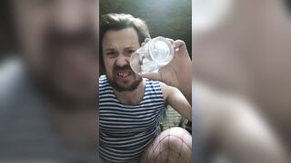 A talented homo dude from Russian Federation cums whilst masturbating 3 times in a row! And swallows sexy new cum 3 times in a row! This chab's so bawdy that this guy's willing to eat cum all day lengthy!!!