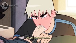 Wallace x Todd Pet Play (Scott Pilgrim) [Homo Toon Porn]