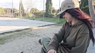 Porn actress has sex with stranger in PUBLIC!