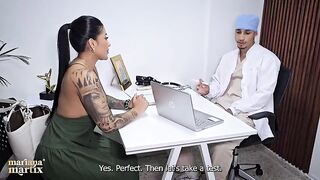 Mariana's Anatomy Chapter V: Dr. Martix Takes Her Doctor's Dick in His Office - Mariana Martix & Milan Rodriguez