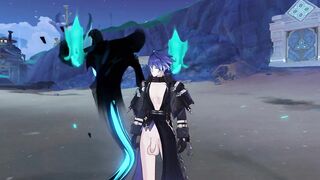 Half Exposed Flins Mod - Genshin Impact