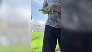 Outside