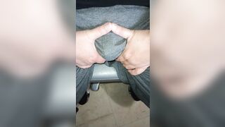 Cum party with my confetti jock