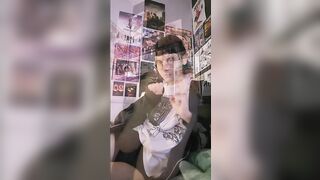 alternative cutie gets so slutty over her own soles
