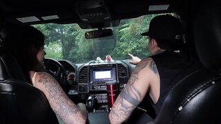I Pick up a Stranger in My Truck and Bang Him Hard and Real - Sara Golden-haired and Danner