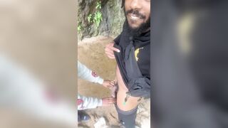 Took my Hood Hoe on a Hike … Ghetto Vagina Creaming on Me ‍