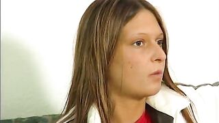 Tattooed brunette hair takes off her garments and showing sexy tattooed body