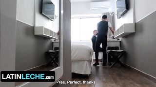 LatinLeche - Bored Workaholic Jonas Matt Gets Surprised By Hawt Latino Bellboy In His Hotel Room