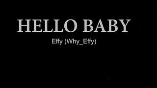 I drilled sexy upcoming pornstar in the booty and this babe liked it! - Effy (Why_Effy)