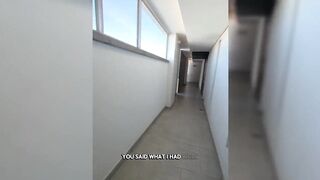 Shy Cutie Gets Convinced at Airport to Go Home with Stranger to Suck and Screw
