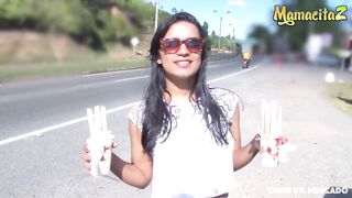 CarneDelMercado - Camila Marin Breasty Lalin girl Colombiana Newbie Pounded All Over The Abode