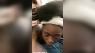 Rolling eyes Stepsister doggy style it hardcore