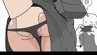 A walk in a park animation