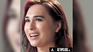 UP CLOSE - How Babes Climax With Pretty Trans Ember Fiera! SOLO TRANS MASTURBATION! FULL SCENE