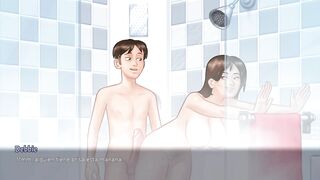 Banging my stepmom each morning in the baths - summertime saga