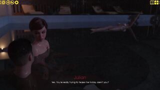 My Enjoyment eighteen - Lori Shows Her Melons to Julian and Asks for a Rating