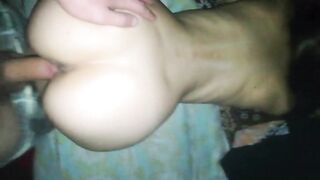 Slender eighteen-year-old Cutie with a Consummate Butt Doggy Style