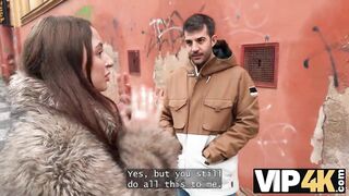 VIP4K. That babe craves everybody to try her LARGE MELONS, even a Stranger off the street