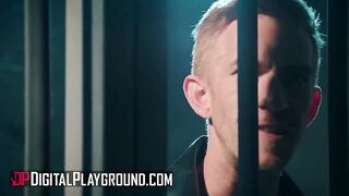 DIGITALPLAYGROUND - Madison Ivy And Danny D Turn Prison Boredom Into Sexy, Vehement Sex Behind Locked Doors