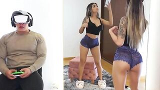 Cuckold! if the Spouse Doesn't Have Time for Her, the Stepbrother-in-law Takes Care of Banging Her! Cum in Throat!