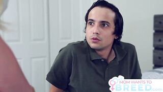 Rachael Cavalli Groans "Fill My Breeding Snatch" Whilst Swallowing Stepson's Thick Cum Load