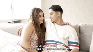 I'm stressed to watch that my stepdaughter doesn't know how to ride her boyfriend's dick, so I show her