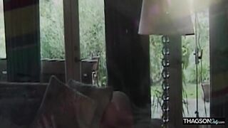 Breasty Golden-haired Honey Fingers Leaking Snatch to Shaking Climax