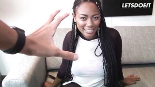 Black mother I'd like to fuck With Biggest Naturals Gets an Oil Tit Massage... This chab Grabs 'em Hard and Sucks Her Nipps Raw