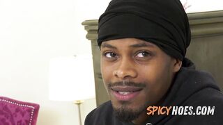 Blond Honey Finds Out That Ebony Dongs Are More excellent For Her Cunt - Kay Pleasant