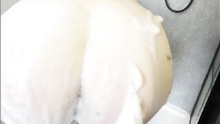 Perving on stepmom in the shower