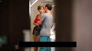 Large Butt Stepmom Showing Twat And Seducing eighteen plus Stepson In Washroom