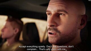 Game: FindingBuddies, Chapter 10 - Rencounter an old ally (Chapter 5), helping on the farm, having sex by the waterfall, giving a oral pleasure, and getting banged in the butt (russian english voice)