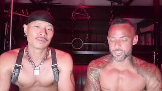 1st Time Fisting Episode with Cagedjock Part 1 Interview and Fisting, Nipp Play Ass Plug, Massage Machine and Pegging