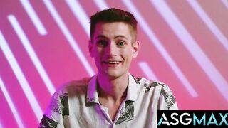 DISRUPTIVE FILMS - How Lengthy Can Twink Resist Schlong on Homo Reality Show?