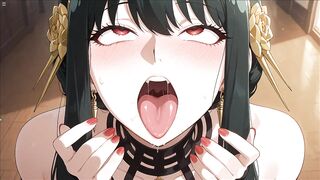 Anime Hustle - Screwing the Pink Twat of the Glamorous and Hot Yor Forger