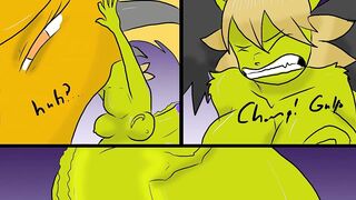 The one crave - Vore expansion transformation manga comic
