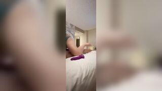 mother I'd like to fuck in Blue Outfit Jumps on His Ramrod and Then Gets Aggressively Drilled in Her Throat