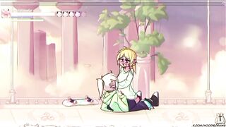 Max the ELF : ( animation ) _ SHEMALE HENTAI sex - stepsister has booties bouncing on my penis all night