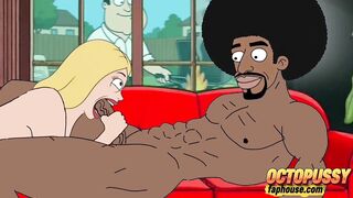 Ebony Plumber Bangs Married Housewife Behind Her Cuckold Spouse's Back