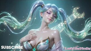 Ai Compilation Sona League of Legends Juicy and Shiny Body