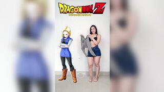 Androide eighteen cosplay