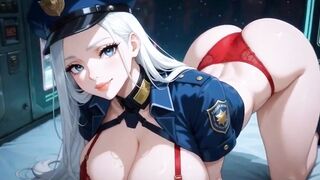 Police Officer Sex, Ai Animation