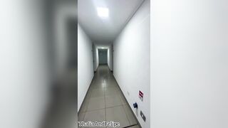 Colombian hotty in Chile seduces a stranger at the gym and convinces him to have sex at her apartment - ThaliaAndFelipe