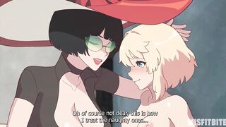 Misfitbite - Guilty Fun XX - I-No and Bridged - Guilty Gear Anime Animation Comics 2D