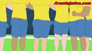 Toon Homo Fuckfest at the World Cup