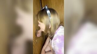 Gloryhole amateur