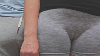 Public Bus Tugjob Stranger Cum Raw, risky, and banging hawt! This babe strokes his thick dong, teasing him until that guy explodes in public transport