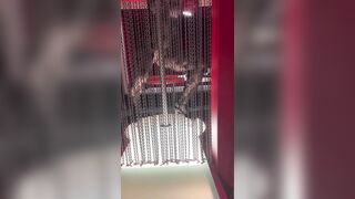 Escort dancing and riding client's schlong in motel