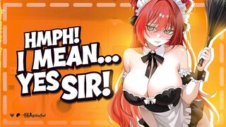 Tomboy Coworker Is Your HAWT Free-Use Maid - Throatfucking ASMR - Audio Anime - Anal Impure Talk